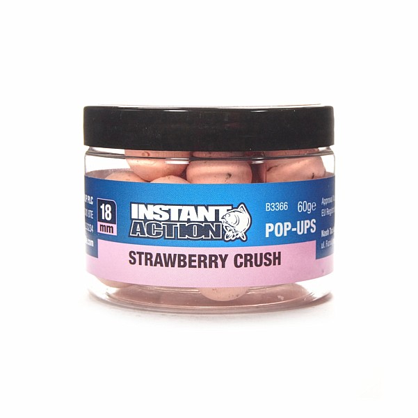 NEW Nash Instant Action Strawberry Crush Pop-uprozmiar 18 mm / 60g - MPN: B3366 - EAN: 5055108833666