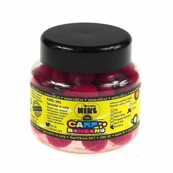 Karel Nikl Carp Bonbons Pop Up - Krill Berry 18 mm