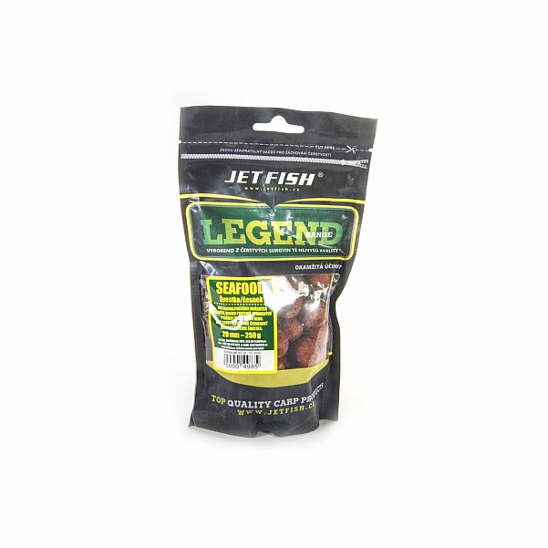 Jetfish Legend Boilie - Seafood - Plum and Garlicméret 20mm / 250g - MPN: 000498 - EAN: 00004985