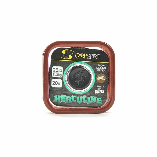 Carp Spirit Herculine Camo Braid 25lb (11,3kg) / Brown