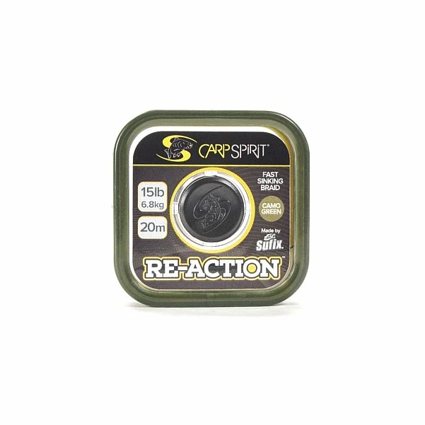 Carp Spirit Reaction Camo Braid 15lb (6,8kg) / Green