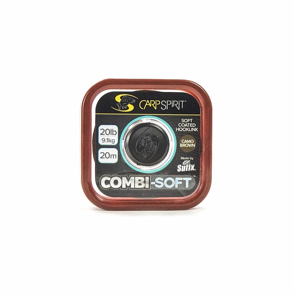 Carp Spirit Combi-Soft Braidmodello 20lb (9,1kg) / Marrone Camo - MPN: ACS640078 - EAN: 3422993037578