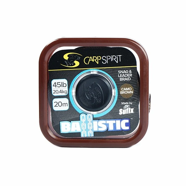 Carp Spirit Ballistic Braid 45lb (20,4kg) / Camo Brown
