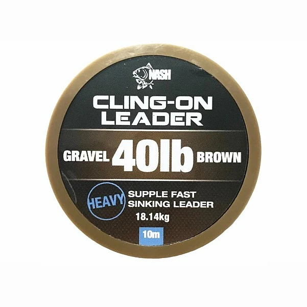 Nash Cling-On Leader Grava - grava 40lb