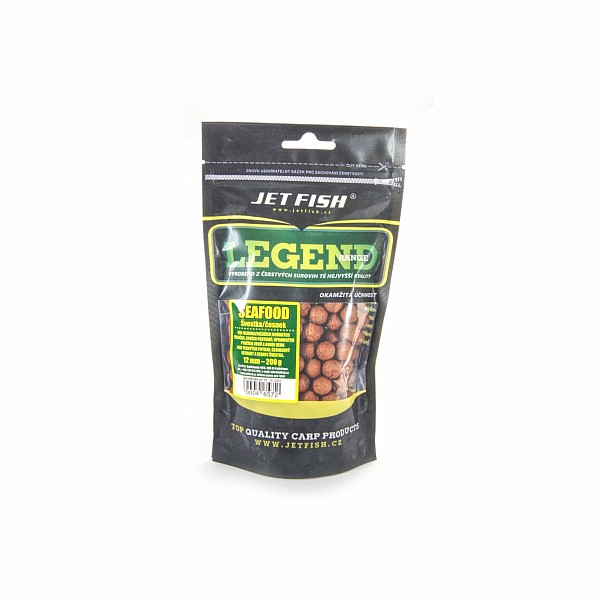 Jetfish Legend Boilie - Seafood - Plum and Garlicmisurare 12mm / 200g - MPN: 0004657 - EAN: 00046572