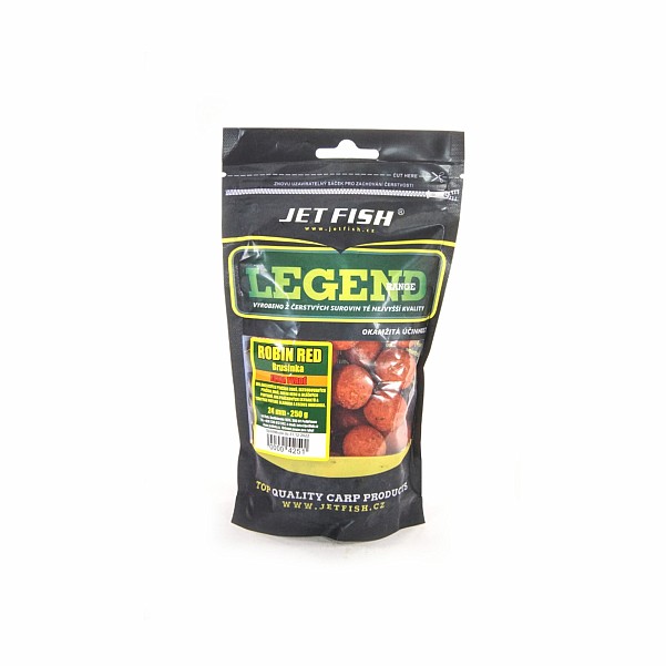 Jetfish Legend Boilies Robin Red - Cranberry  - Extra Duromisurare 24mm - MPN: 000425 - EAN: 00004251