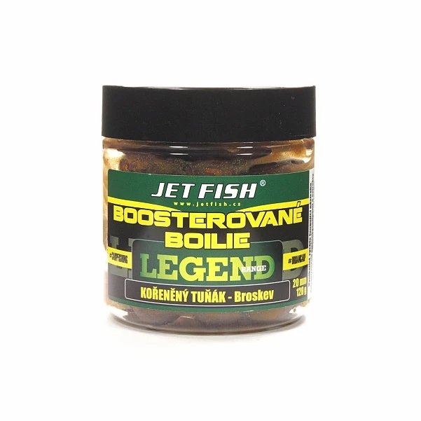 Jetfish Legend Boosted Boilies Spicy Tuna / Peach 20mm