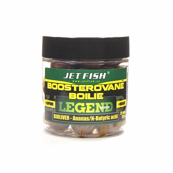 Jetfish Legend Boosted Boilies Bioliver – Pineapple / N-Butyric Acidmisurare 20mm - MPN: 000273 - EAN: 00002738