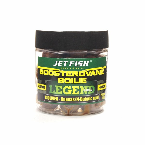 Jetfish Legend Boosted Boilies Bioliver – Pineapple / N-Butyric Acidрозмір 20mm - MPN: 000273 - EAN: 00002738