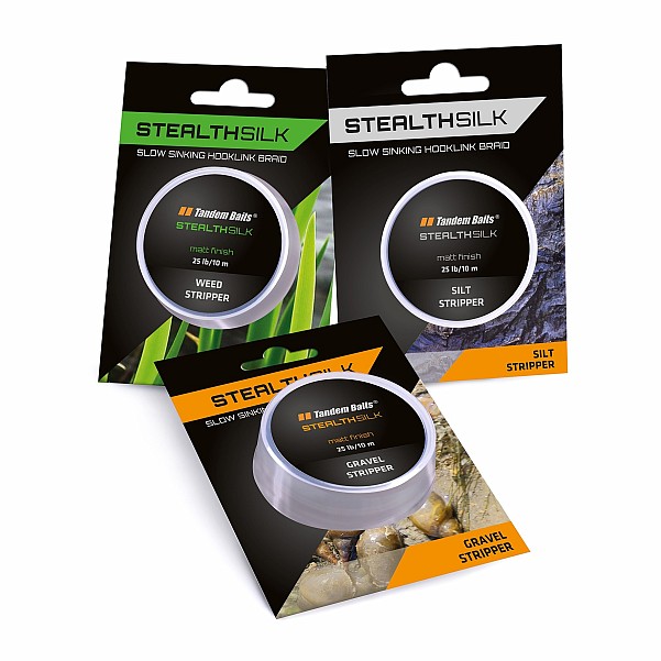 TandemBaits Plecionka Stealth Silk StripperFarbe Kies - MPN: 30291 - EAN: 5907666653739