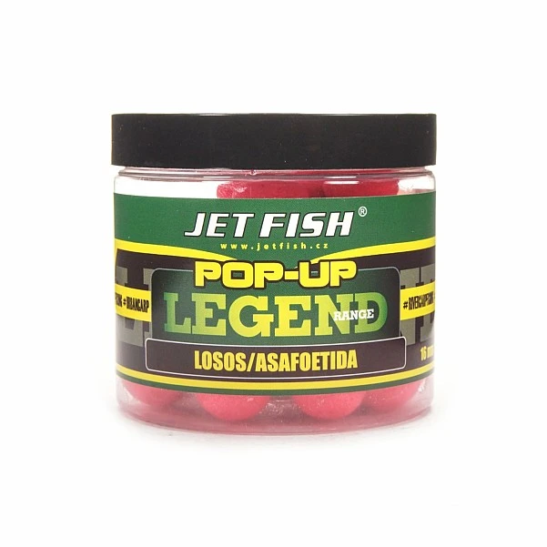 JetFish Legend Pop Up - Salmon & Asafoetida 16mm
