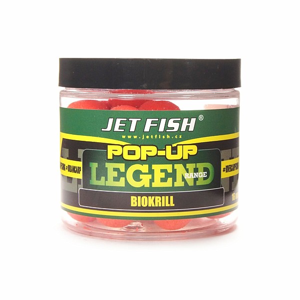 JetFish Legend Pop Up - Biokrillrozmiar 16mm - MPN: 192531 - EAN: 01925319