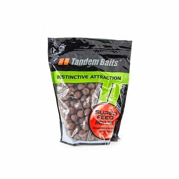 TandemBaits SuperFeed Boilies  - Кальмаринка & Апельсин 18 мм / 1 кг