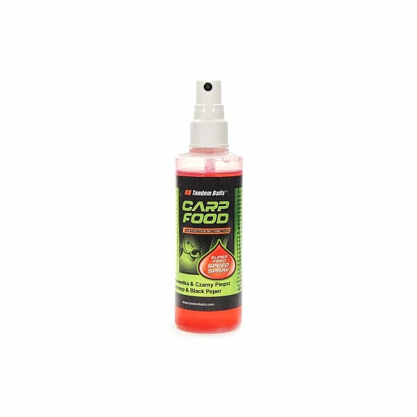 TandemBaits SuperFeed Speed Spray Krewetka & Czarny Pieprz 100ml