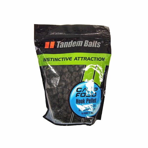 TandemBaits Carp Food Hook Pellet  - Czarny Halibutrozmiar/opakowanie 16mm /1kg - MPN: 16002 - EAN: 5907666634660