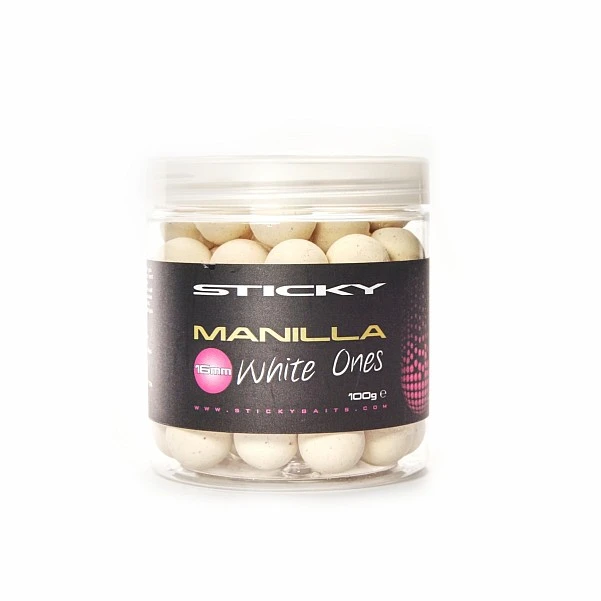 StickyBaits White Ones Pop Ups - Manilla  16 мм