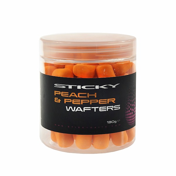 StickyBaits Wafters - Peach & Pepperemballage 130g - MPN: PEPW - EAN: 5060333110055