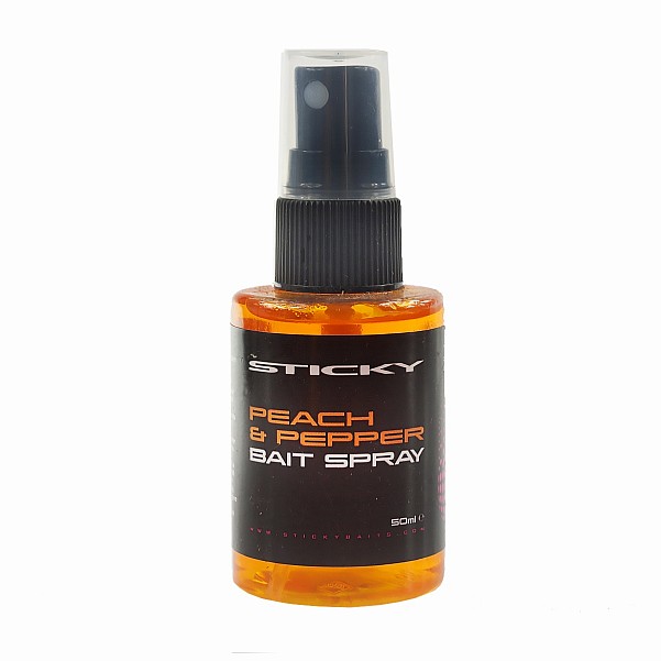 StickyBaits Bait Spray - Peach & Pepperembalaje 50ml - MPN: PEPBS - EAN: 5060333111281