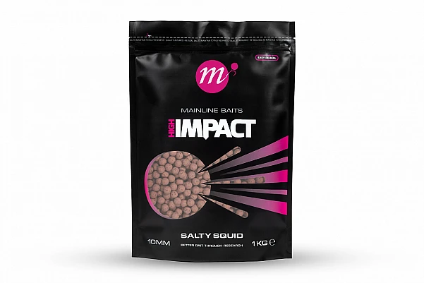 Mainline High Impact Boilies - Salty Squid  10 mm - 1 kg