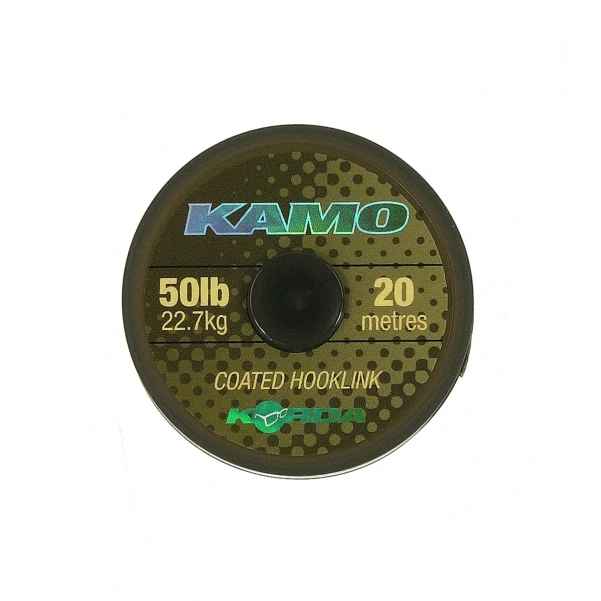 Korda Kamo Coated Hooklink 50 lb / (22.7 kg)