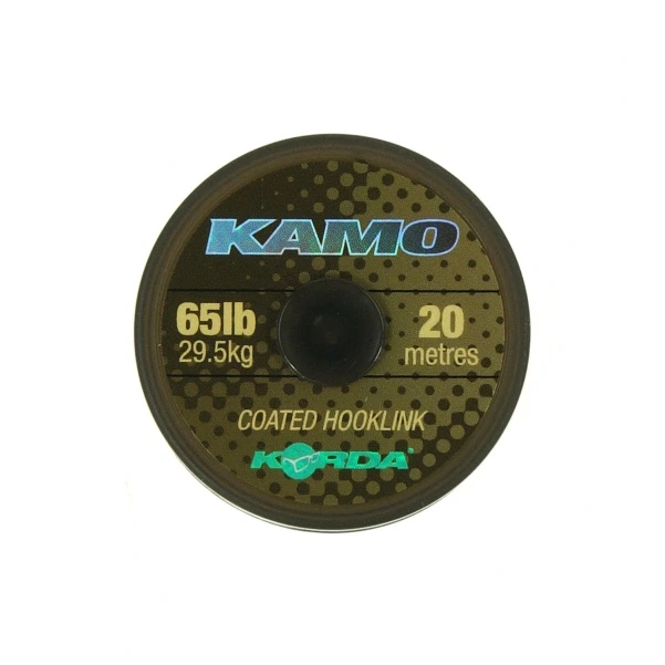 Korda Kamo Coated Hooklink 65 lb / (29.5 kg)