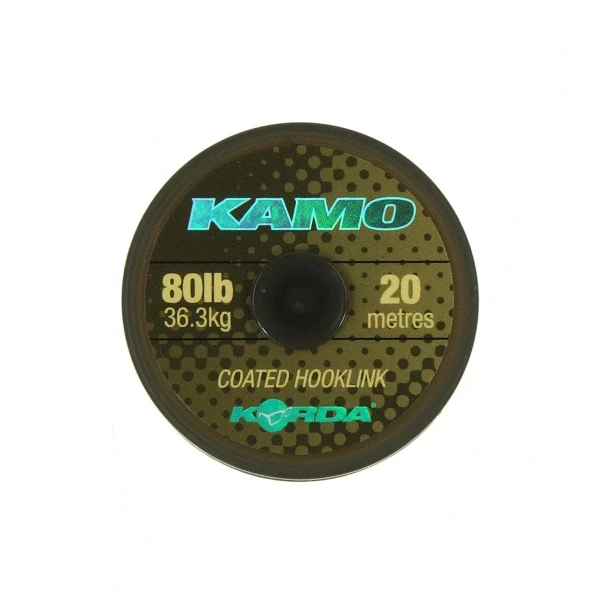 Korda Kamo Coated Hooklink 80 lb / (36.3 kg)