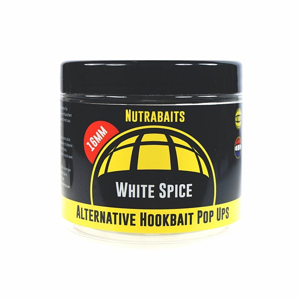 Nutrabaits White Spice Alternative Hookbait Pop Ups rozmiar 16mm - MPN: NU913 - EAN: 5060456670313