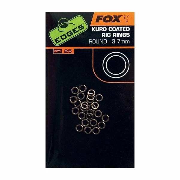 Fox Edges Kuro Coated Rig Rings 3,2 mm