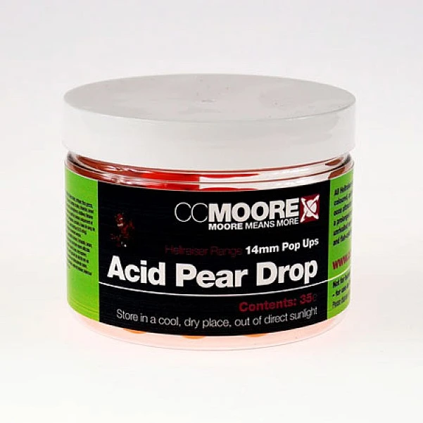 CcMoore Acid Pear Drop Hellraisers Pop Ups 18 mm