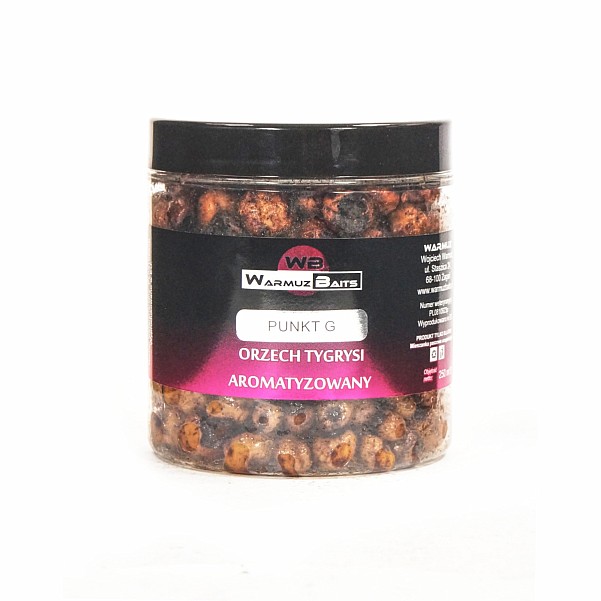 WarmuzBaits  - Orzech Tygrysi Aromatyzowany Punkt Gopakowanie 250ml - MPN: 66818 - EAN: 5902537370661