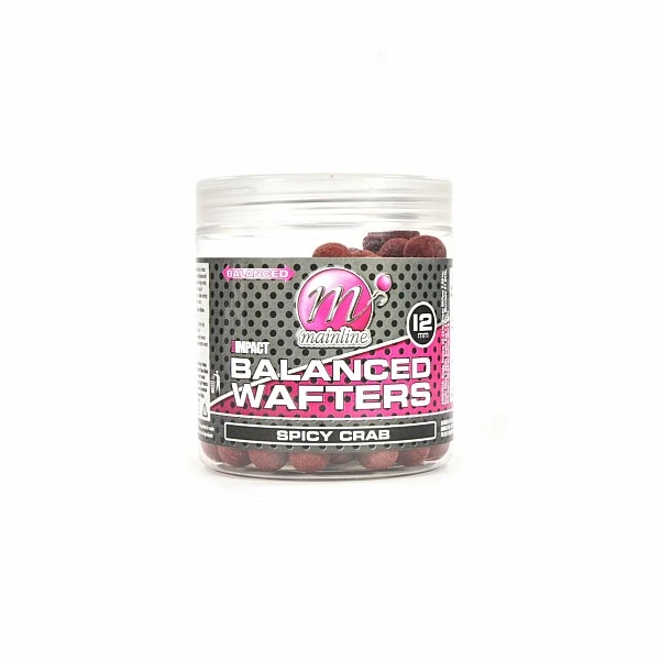 Mainline High Impact Balanced Wafters - Spicy Crab 12mm
