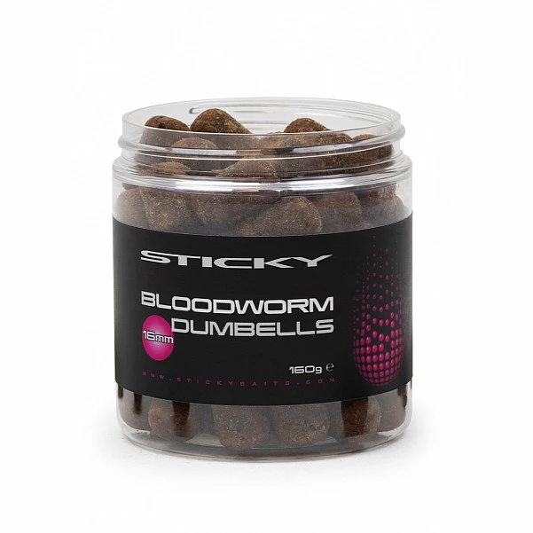 StickyBaits Dumbells - Bloodworm 16 мм
