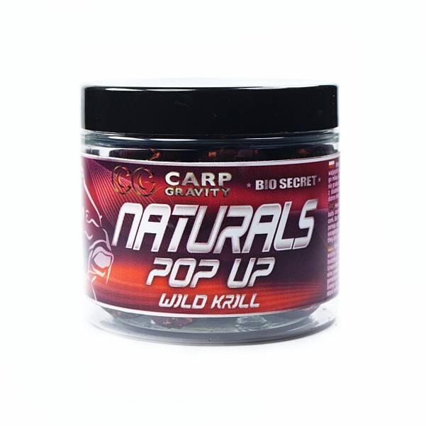 Carp Gravity Naturals Pop Up - Wild Krillrozmiar 18mm / 200ml - MPN: PNA001 - EAN: 200000052379