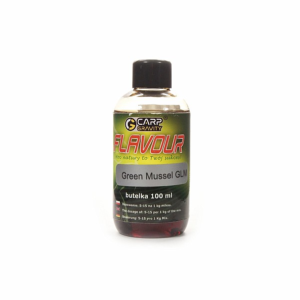 Carp Gravity Flavour - Green Mussel GLMVerpackung 100ml - MPN: FLA004 - EAN: 200000051761