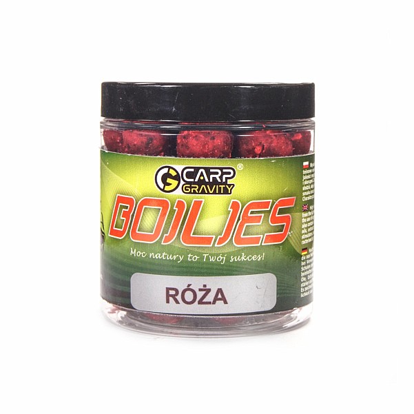 Carp Gravity Hookbait Boilies - Róża opakowanie 18mm / 250ml - MPN: KHA003 - EAN: 200000051341