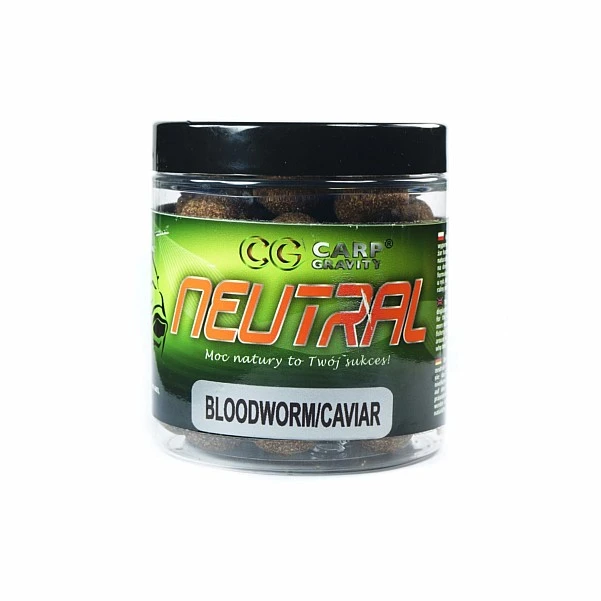 Carp Gravity Wafters Neutral Boilies - Bloodworm Caviar 18 мм / 200 мл