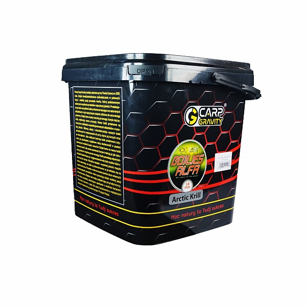 Carp Gravity Alfa Boilies - Arctic Krilltamaño 18mm / 3kg - MPN: KZA008 - EAN: 200000051198