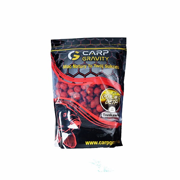 Carp Gravity Beta Natural Boilies - TruskawkaGröße 18mm / 1kg - MPN: KZB004 - EAN: 200000050801