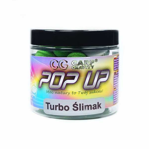 Carp Gravity Fluo Pop Up - Turbo ŚlimakGröße 15mm / 200ml - MPN: PUF003 - EAN: 200000050702