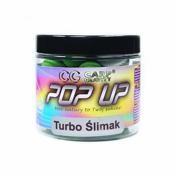 Carp Gravity Fluo Pop Up - Turbo Ślimakrozmiar/opakowanie 15mm / 200ml - MPN: PUF003 - EAN: 200000050702