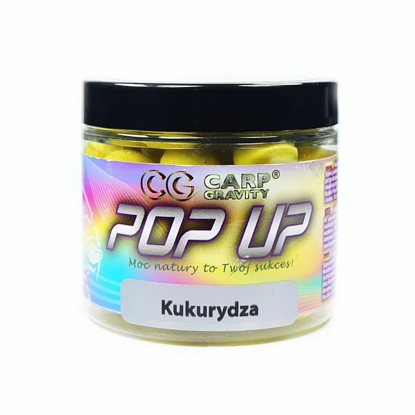 Carp Gravity Fluo Pop Up - Kukurydza 15 мм / 200 мл