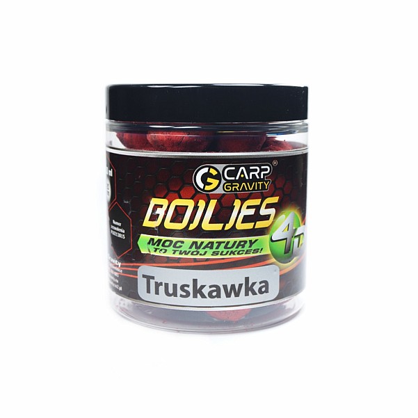 Carp Gravity 4D Boilies - Truskawkarozmiar 20mm / 250ml - MPN: K4D004 - EAN: 200000050085