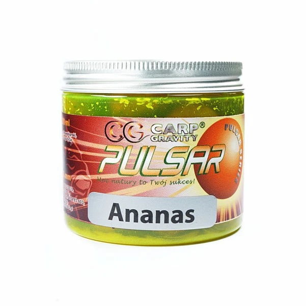 Carp Gravity Pulsar Boosted Boilies - Ananas 18 мм / 200 мл