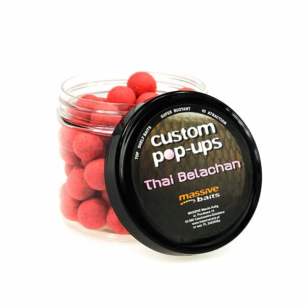 MassiveBaits Custom Pop-Ups Thai Belachan 14 mm