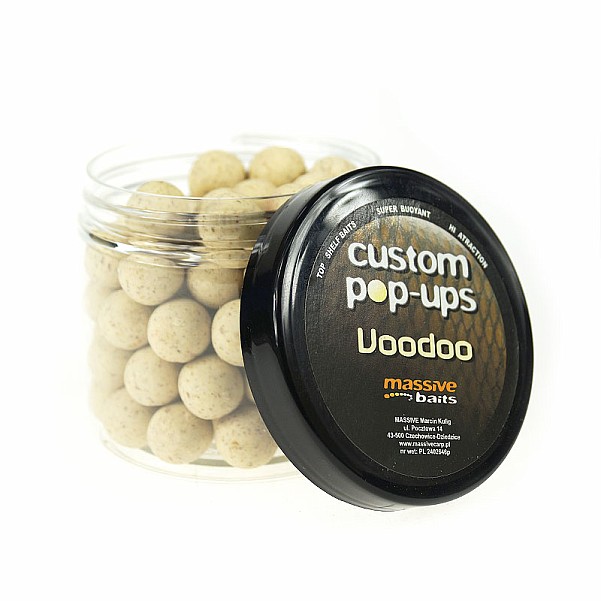NEW MassiveBaits Custom Pop-Ups VoodooGröße 14 mm - MPN: PU013 - EAN: 5901912664999