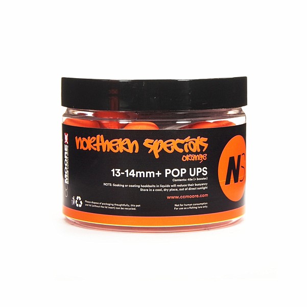 CcMoore Northern Special Pop Ups - NS1 Orangerozmiar NS+ 13/14 mm - MPN: 90612 - EAN: 634158441516