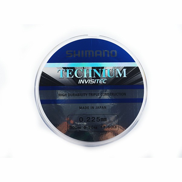 Shimano Technium Invisitectyp 0,225 mm - 300m - MPN: TECINV30022 - EAN: 8717009811002