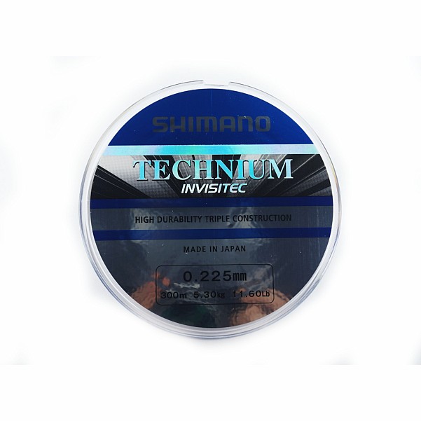 Shimano Technium InvisitecTyp 0,225 mm - 300m - MPN: TECINV30022 - EAN: 8717009811002