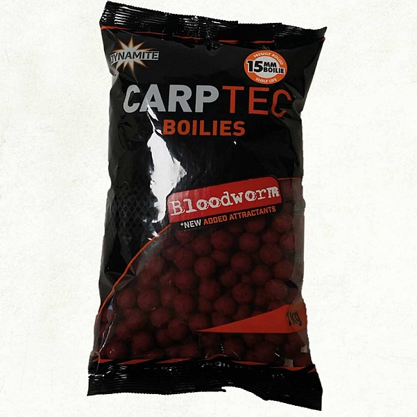 DynamiteBaits Carp Tec Bloodworm Boiliesrozmiar 15 mm / 1kg - MPN: ADY041172 - EAN: 5031745216703