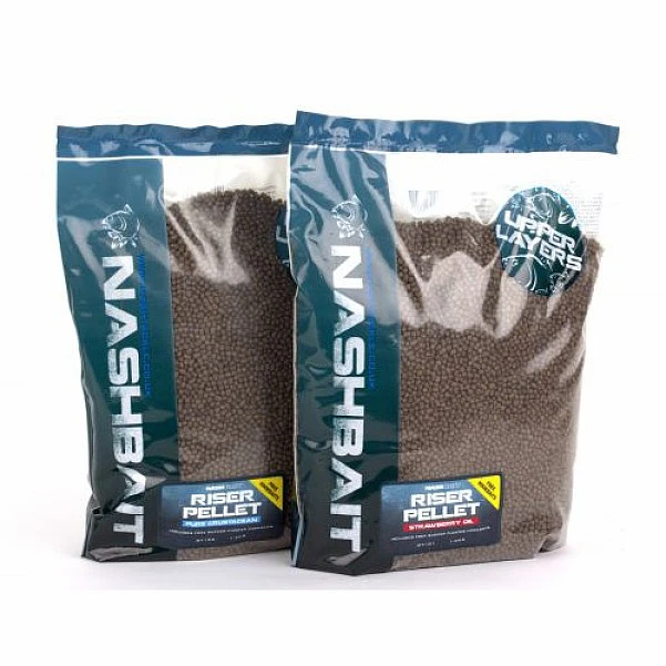 Nash Riser Pellet Strawberry Oil + Hookbaits
